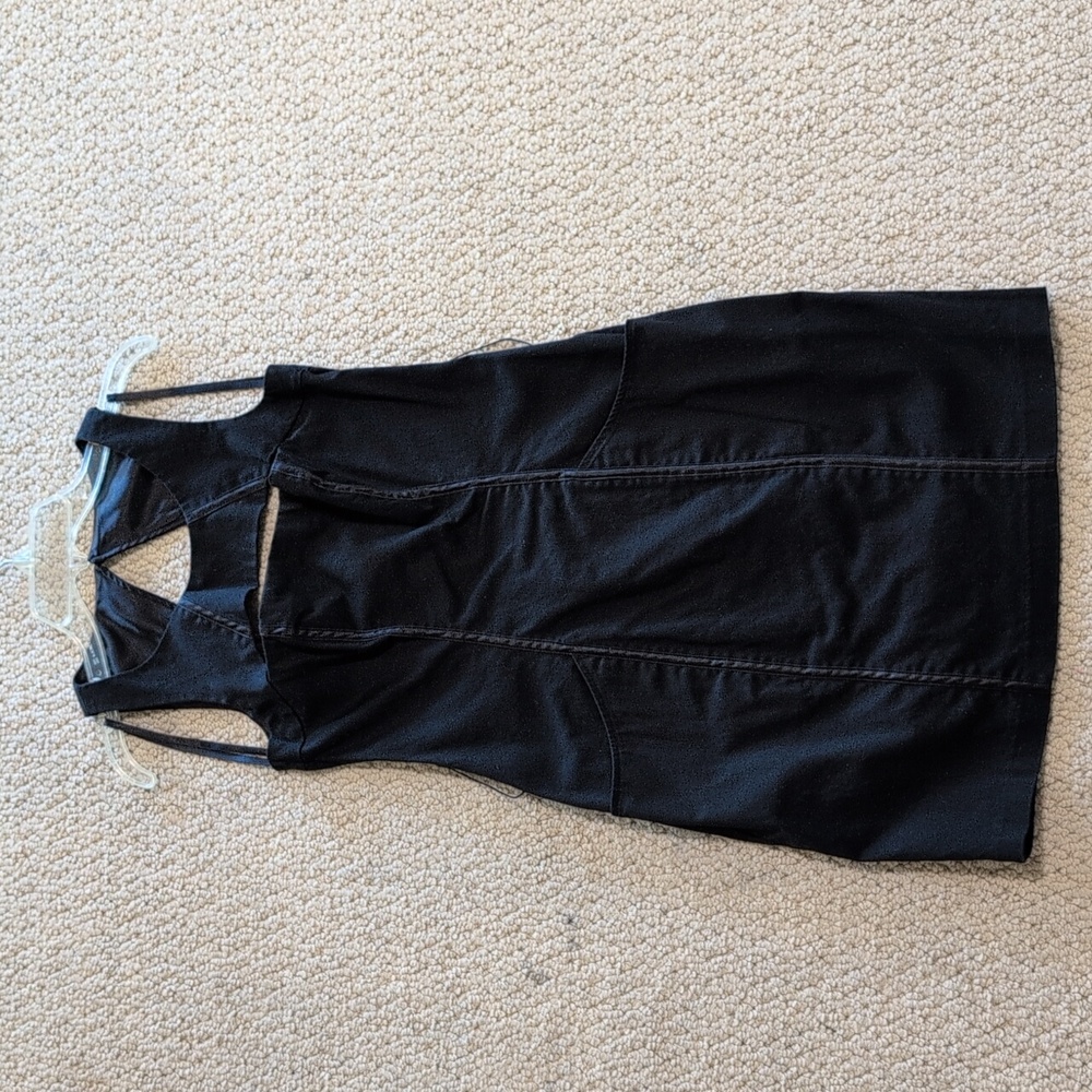 Bebe Keyhole Black Dress